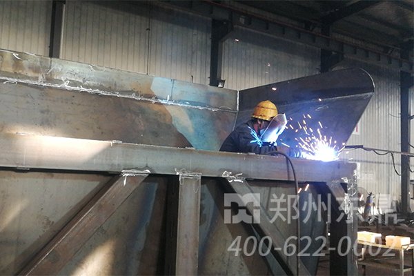 環(huán)保煤泥烘干機設(shè)備制造現(xiàn)場